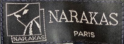NARAKAS Paris
Navy blue jersey dress with...