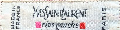 YVES SAINT LAURENT - Rive Gauche
Silk satin...