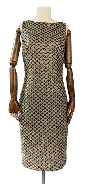 LAUREN - RALPH LAUREN
Brown and gold sequined...