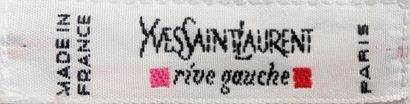 YVES SAINT LAURENT - Rive Gauche
White shirt,...
