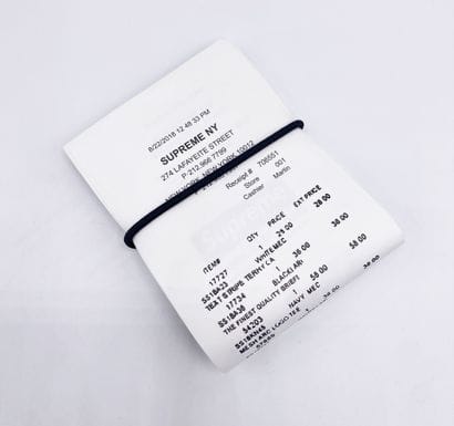 MAISON MARGIELA X SUPREME, Line 6. 
Foldable...
