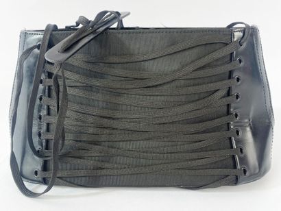 JEAN-PAUL GAULTIER
Black shoulder bag shaped...