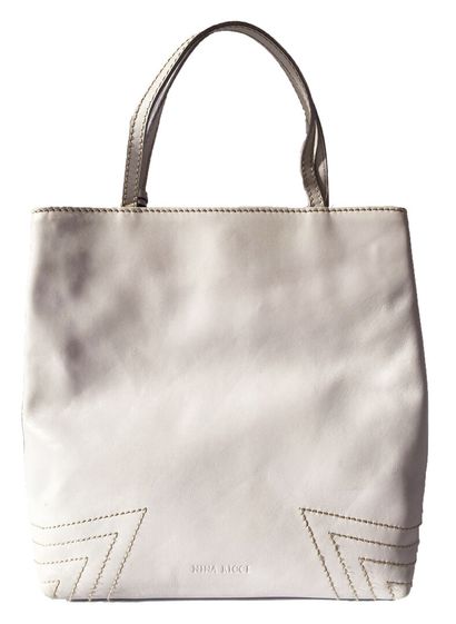 NINA RICCI
Small white-gray handbag with...