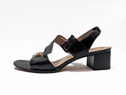 SALVATORE FERRAGAMO
Set of two pairs of heeled...
