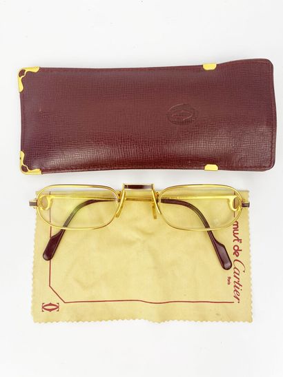 CARTIER
Pair of oval-shaped 
