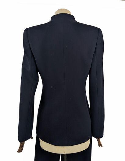 VALENTINO - Miss V
Navy blue wool two-piece...