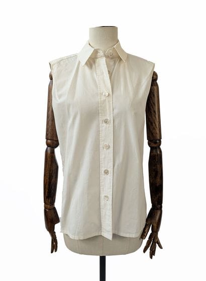 YVES SAINT LAURENT - Rive Gauche
White cotton...