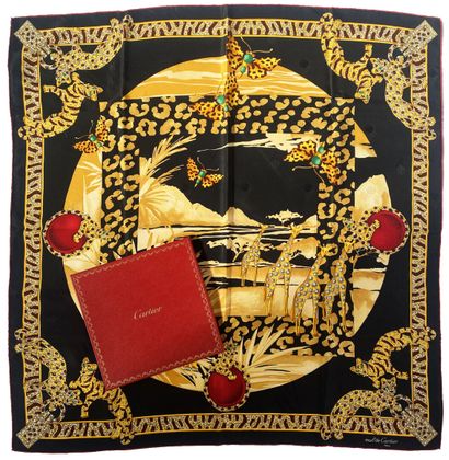 Must de CARTIER
Silk square with a Savannah...
