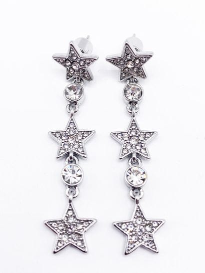 SONIA RYKIEL
Pair of silver plated metal...