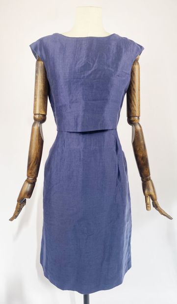 WEEKEND (Max Mara)
Navy blue linen dress,...