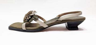 SALVATORE FERRAGAMO
Set of two pairs of heeled...