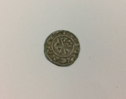 COMTE de GIEN. GEOFFROY III (1120-1160) Obole...