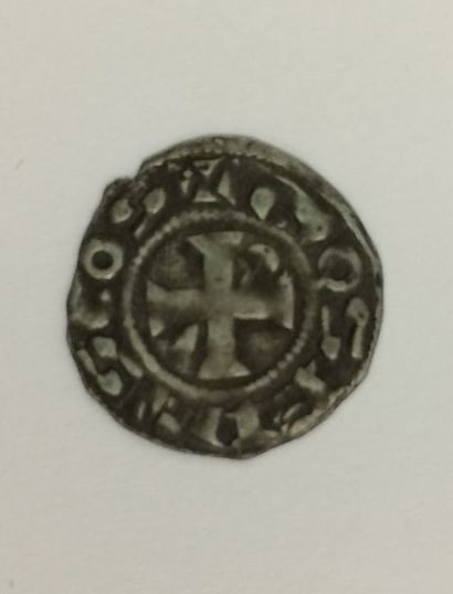 COMTE de GIEN. GEOFFROY III (1120-1160) Obole...