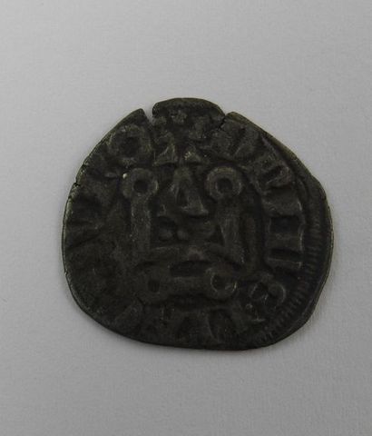 LORD of MEHUN. ROBERT III (1298-1315) Denier...