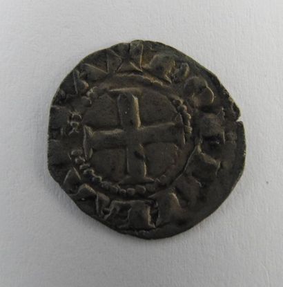 LORD of VIERZON. About 1250-1260 Denier DOMINA...