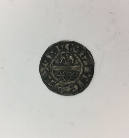 COMTE the NEVERS. MANAUT II (1241-1257) Denier...