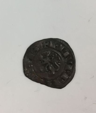 NEVERS COUNTY. LOUIS 1st (1296-1322) Denier...