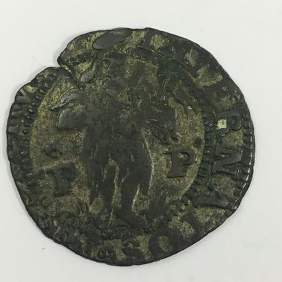 PERPIGNAN. PHILIPPE II (1556-1598) Double...