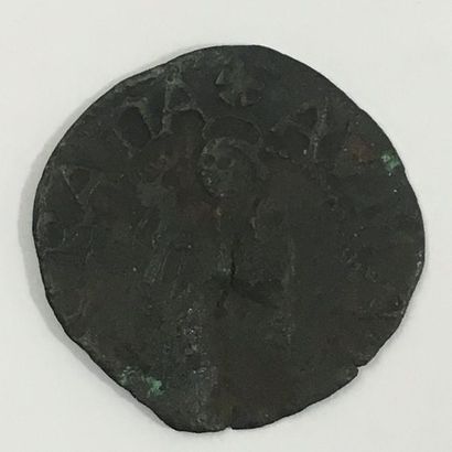 PERPIGNAN. PHILIPPE II (1556-1598) Copper...