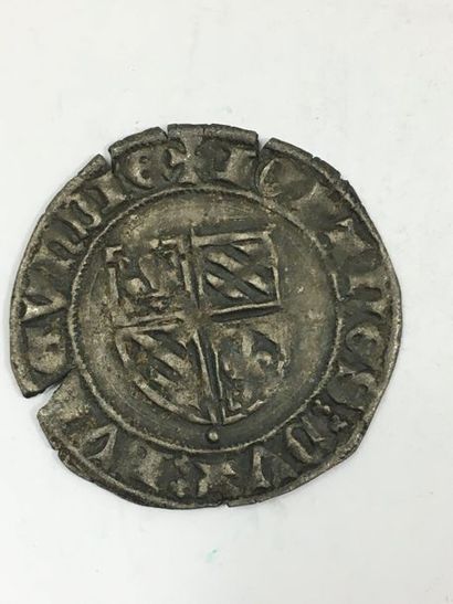 BOURGOGNE. JEAN SANS PEUR (1404-1419) Blanc...