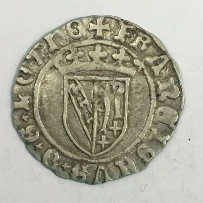 LORRAINE. FRANCOIS 1st (1544-1545) Double...