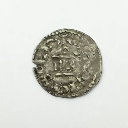 CAROLINGIAN. LOTHAIRE (954-986) Obole at...