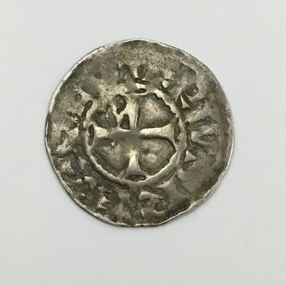 CAROLINGIAN. LOTHAIRE (954-986) Obole for...