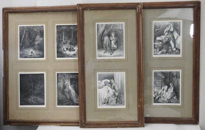 Gustave DORÉ (1832-1883) d'après: les contes...