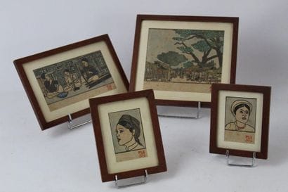 Jules GALAND (1870-1924): Rare ensemble de...