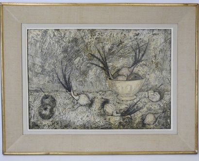 Alain MONTGRENIER (Né en 1940) : Nature morte...