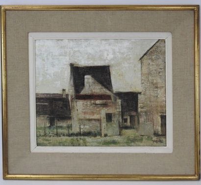 James TAYLOR (1925) : Paysage. Huile sur...