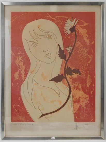 Jean-Philippe JENERE (1934). Melancolie....