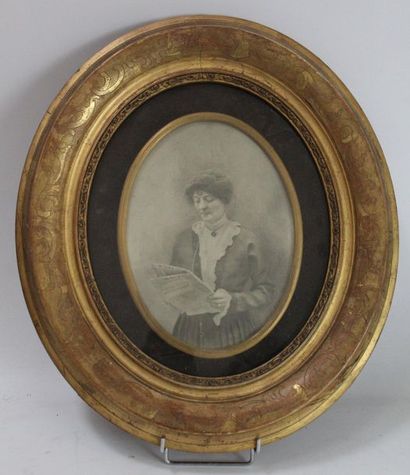 PHOTOGRAPHIE XIXème siècle représentant une...