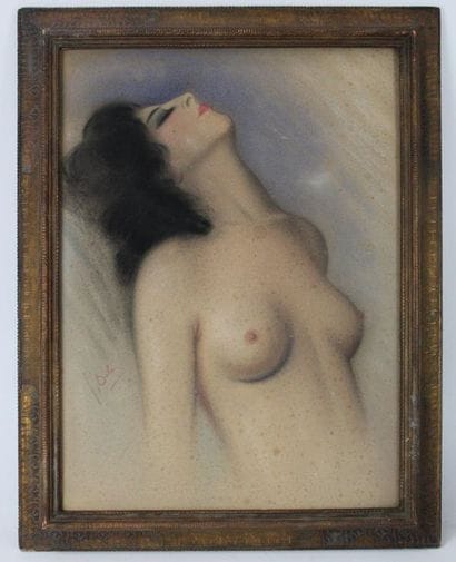 Ecole française du XXème siècle : Nu féminin....
