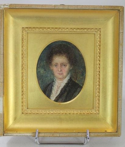 Ecole française du XXème siècle : Portrait...