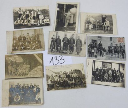 Militaires et sportifs

10 cpa dont cartes...