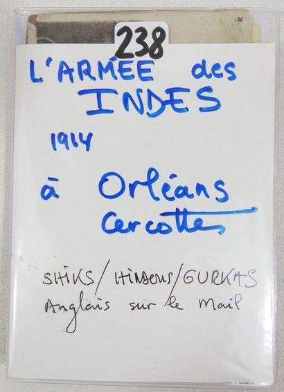 L'armée des Indes en 1914 à Orléans et Cercottes

12...
