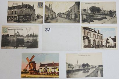 LOIRET - FAY-AUX-LOGES et TRAINOU

6 CPA...