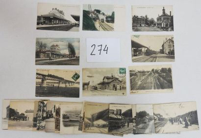 LOT de 41 GARES

Toute France dont LOIRE...