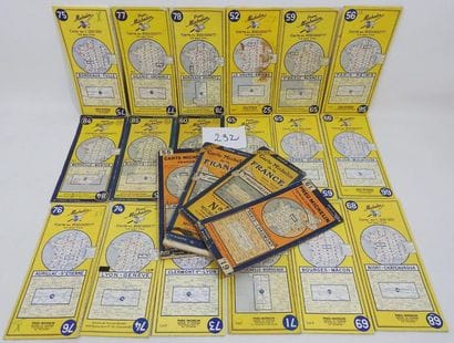 Cartes Michelin

Réunion de 19 cartes : n°...