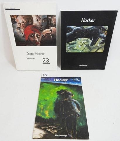 HACKER: Dieter Hacker, Paintings and works...