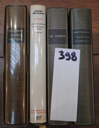 Bibliothèque de la Pléiade

4 volumes comprenant...