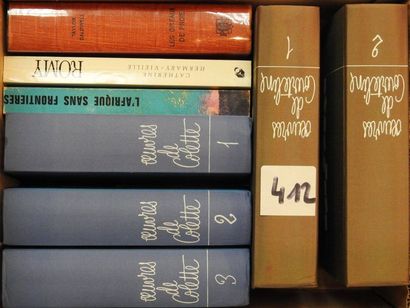 Litterature et divers. Oeuvres de Colette...