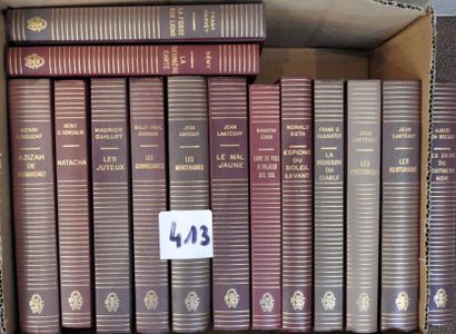 Litterature. Jean Lartéguy, Henri Crouzat,...
