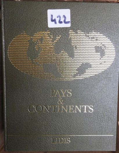 Pays et Continents. Editions Lidis. 9 vo...