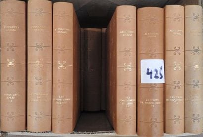Alexandre Dumas. Oeuvres. Editions Boutan-Marguin...