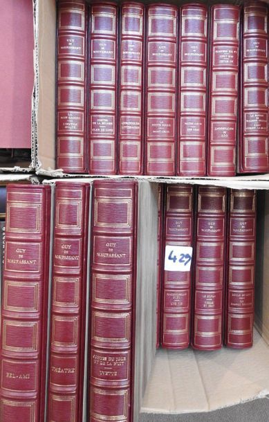 Guy de Maupassant. Oeuvres complètes. Editions...