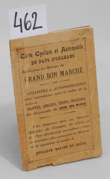 Carte Cycliste et Automobile du Pays d'Orléans

Edition...