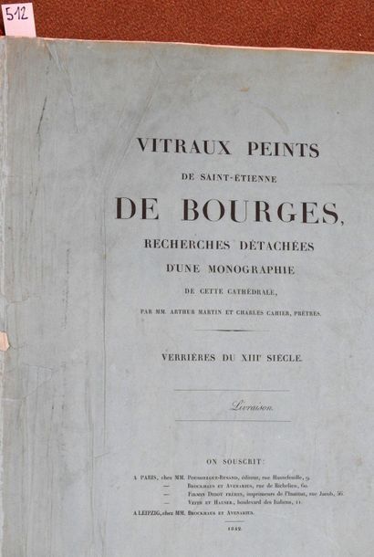 Martin et Cahier. Vitraux peints de Saint-Etienne...