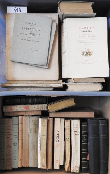 Lot de livres principalement brochés dont...